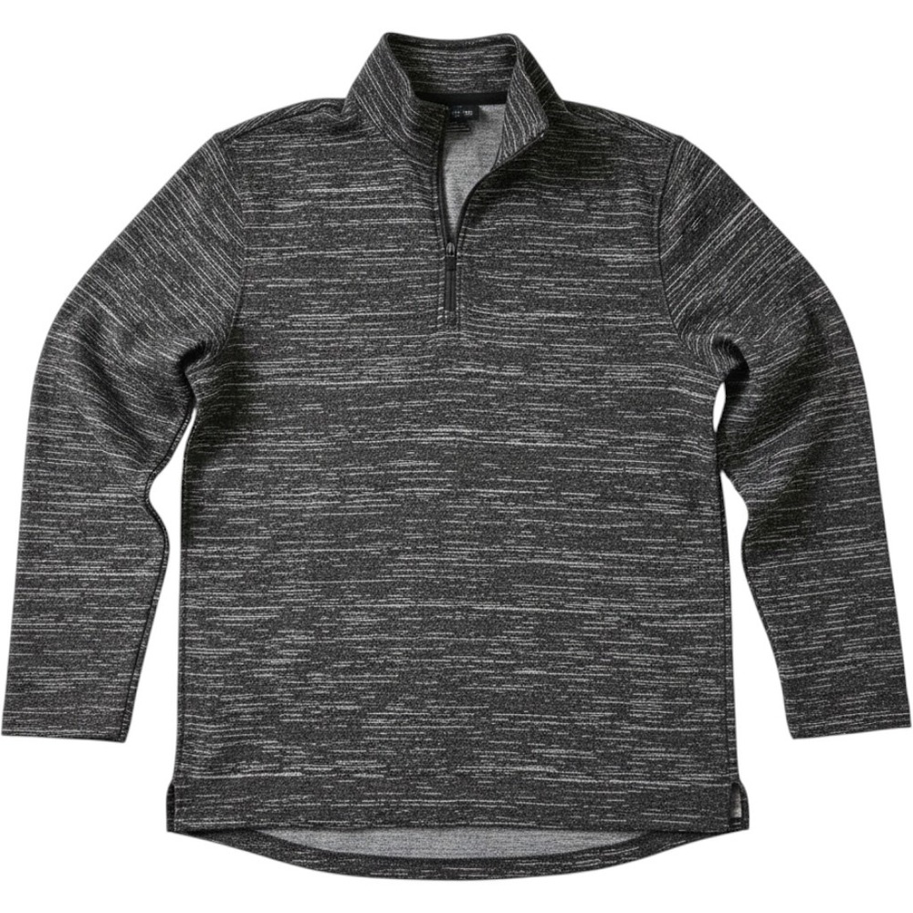 Majestic Milwaukee Brewers MLB Quarter Zip Pullover Shirt Grey Mens Large New - Picture 2 of 6